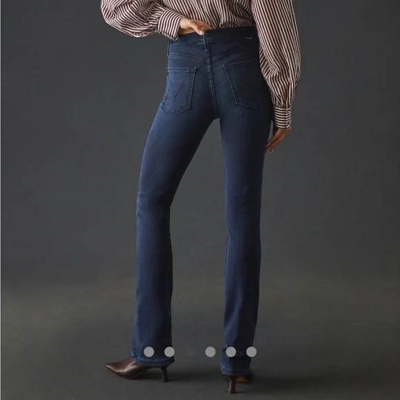 MOTHER The Mid Rise Dazzler Jean Skimp Night Tripper Sz 32 NEW - Picture 3 of 14